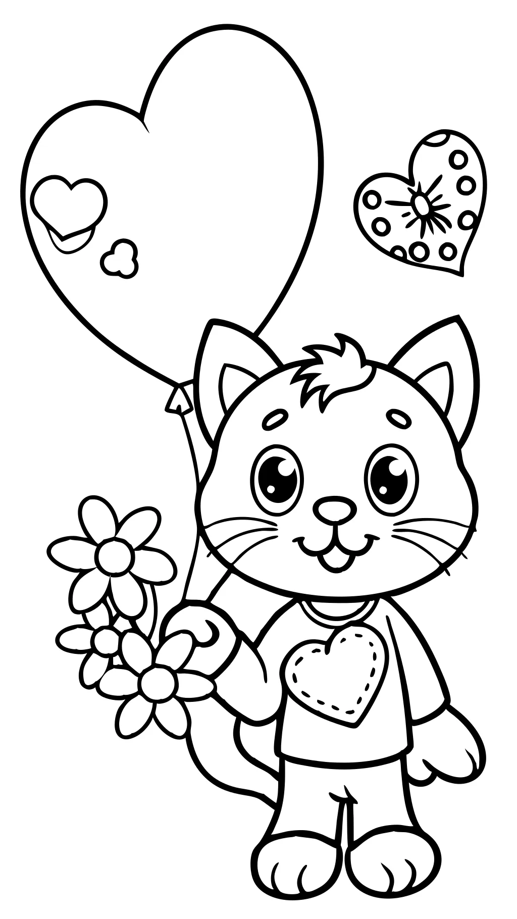 cute valentines day coloring pages